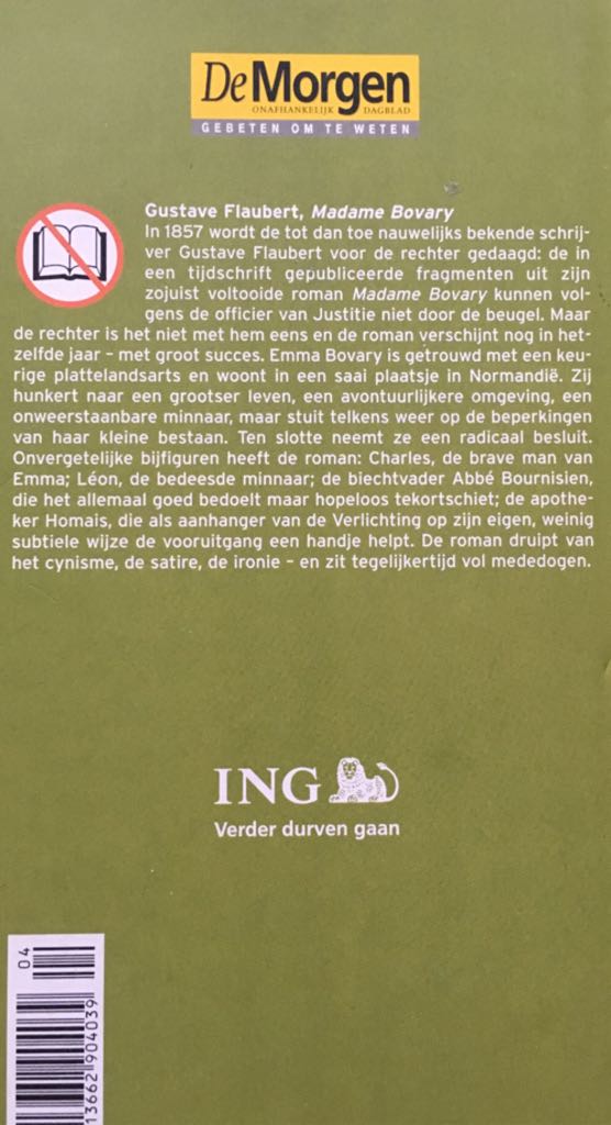 Madame Bovary - Gustave Flaubert (Uitgeverij L. J. Veen Amsterdam - Hardcover) book collectible - Main Image 2