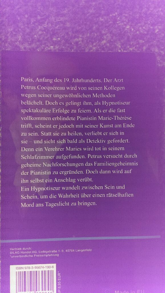 Der Hypnotiseur  book collectible [Barcode 4016491069941] - Main Image 2