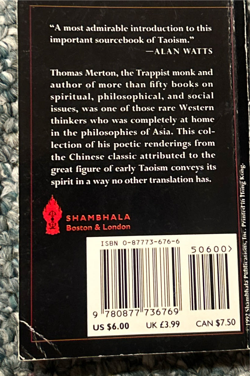 Way of Chuang Tzu - Chuang Tzu book collectible [Barcode 9780877736769] - Main Image 2