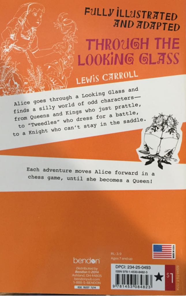 Through The Looking Glass - Lewis Carroll (Bendon - Paperback) book collectible [Barcode 9781453084823] - Main Image 2