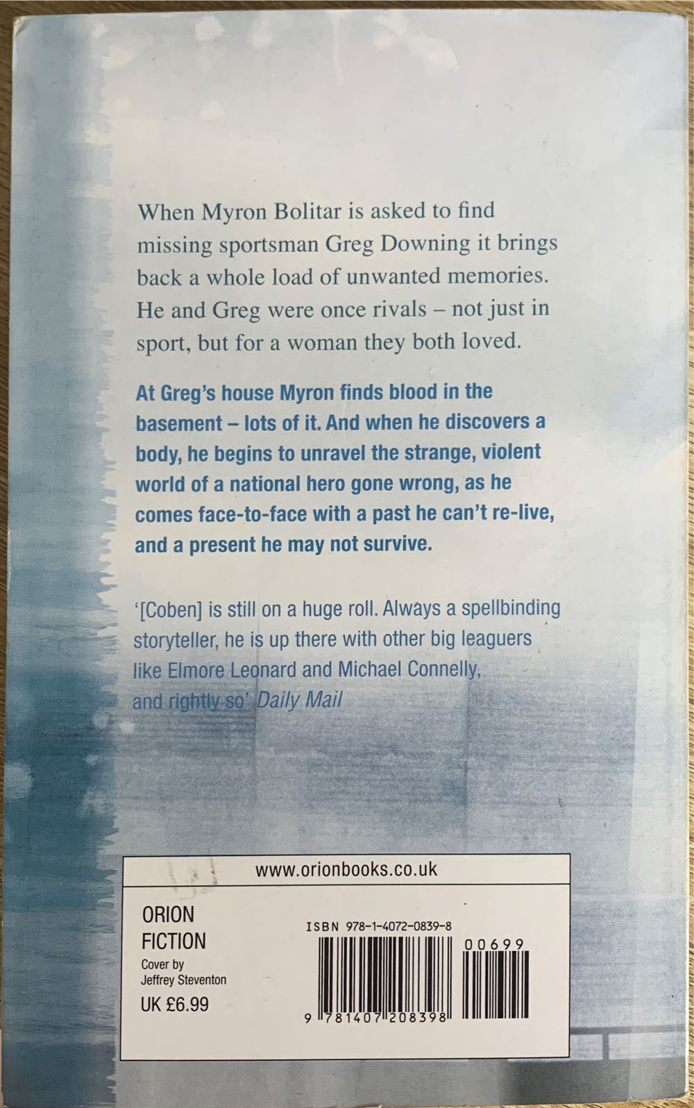 Fade Away - Harlan Coben (- Paperback) book collectible [Barcode 9781407208398] - Main Image 2