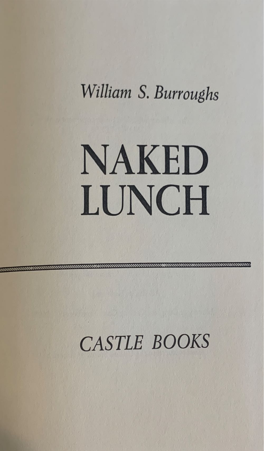 Naked Lunch - William S. (Grove Press - Hardcover) book collectible - Main Image 3