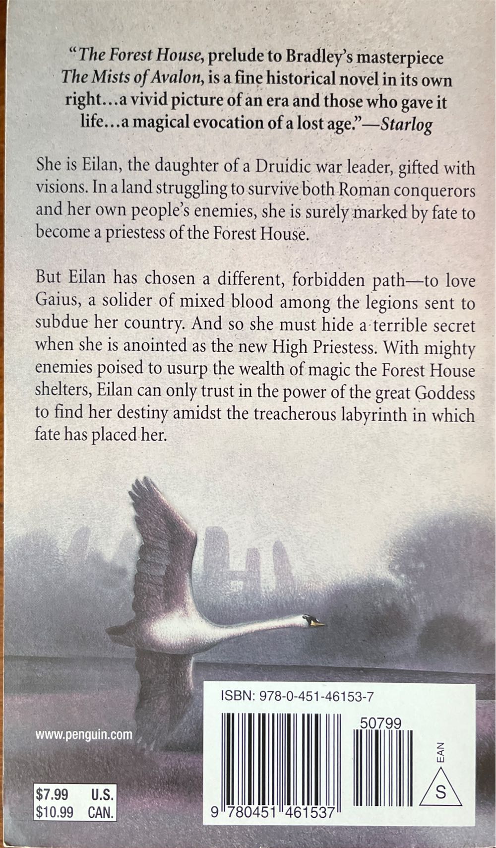 The Forest House - Marion Zimmer Bradley (ROC Fantasy - Paperback) book collectible [Barcode 9780451461537] - Main Image 2