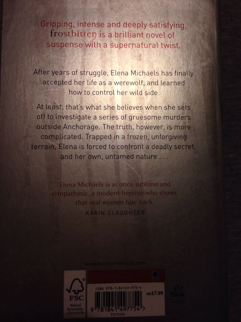 10. Frostbitten - Kelley Armstrong (Orbit - Paperback) book collectible [Barcode 9781841497754] - Main Image 2