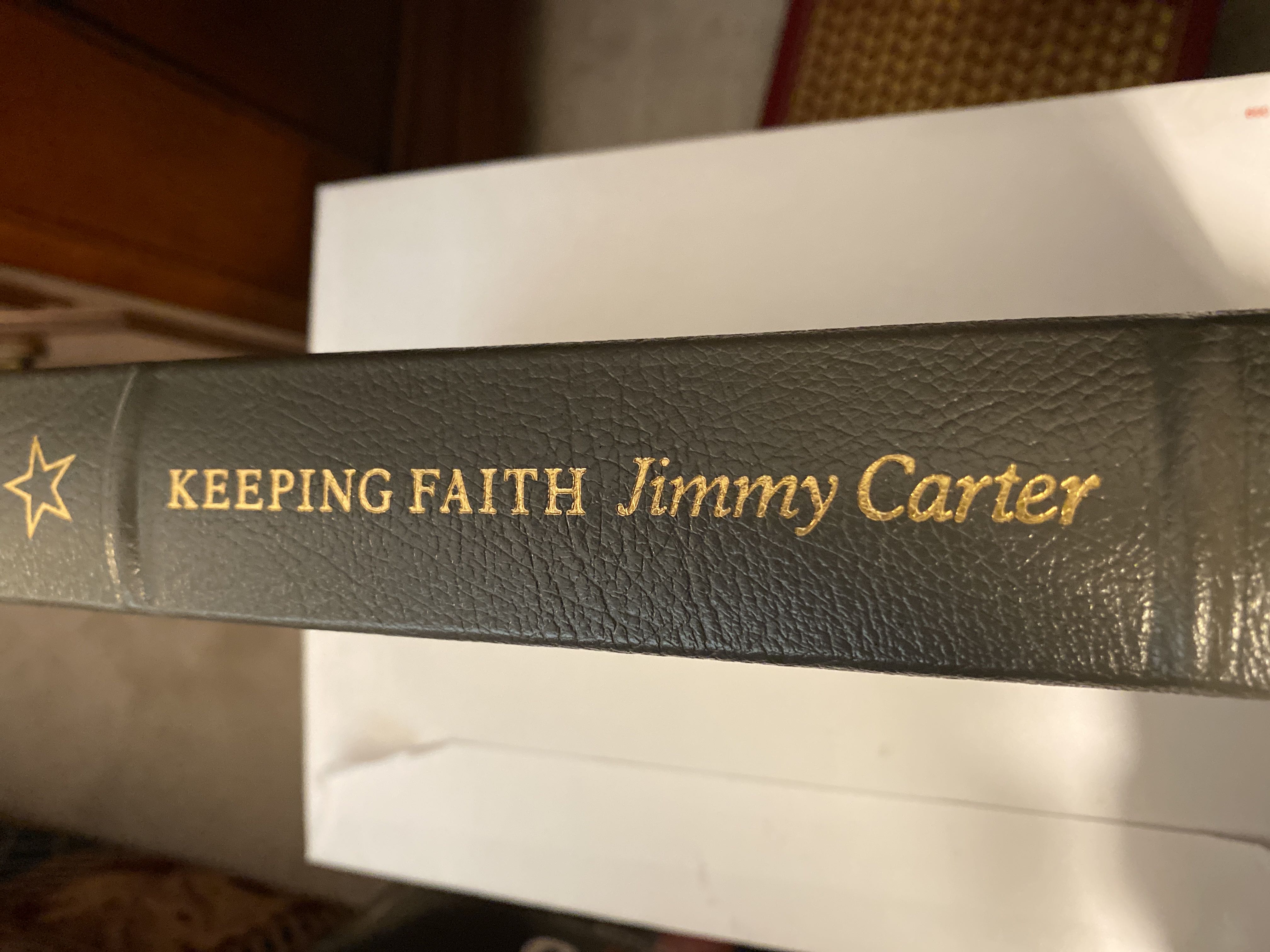 Keeping Faith, Memoirs of a President - Jimmy Carter (The Easton Press - Sewn Binding) book collectible - Main Image 2