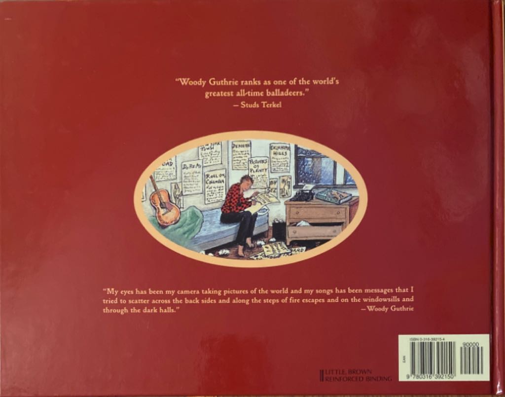 This Land is Your Land - Woody Guthrie (Little Brown & Company - Hardcover) book collectible [Barcode 9780316392150] - Main Image 2