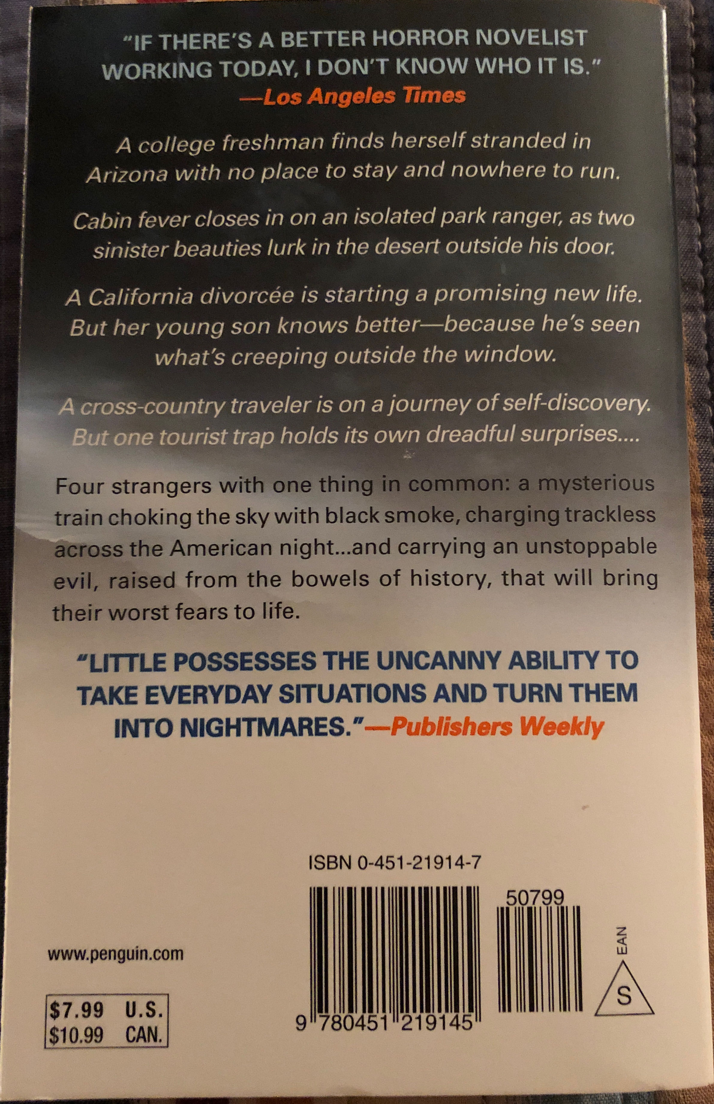 The Burning - Bentley Little (Signet - Paperback) book collectible [Barcode 9780451219145] - Main Image 2