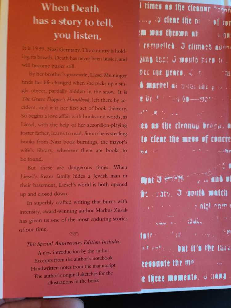 The Book Thief - Markus Zusak (Alfred A. Knopf Books for Young Readers - Hardcover) book collectible [Barcode 9781101934180] - Main Image 3