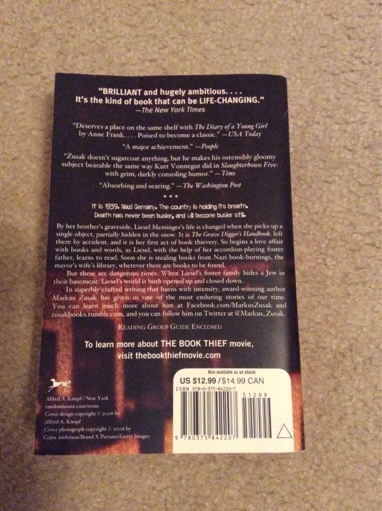 The Book Thief  book collectible - Main Image 2