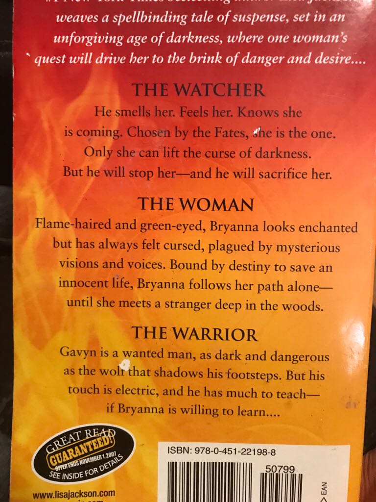 Sorceress - Lisa Jackson (A Signet Book - Paperback) book collectible [Barcode 9780451221988] - Main Image 2