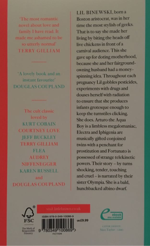 Geek Love - Katherine Dunn (Gardners Books - Paperback) book collectible [Barcode 9780349100869] - Main Image 2