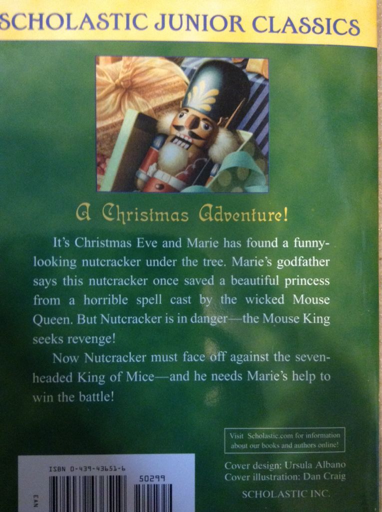 The Nutcracker - E.T.A. Hoffmann (Egully.com - Paperback) book collectible [Barcode 9780439436519] - Main Image 2