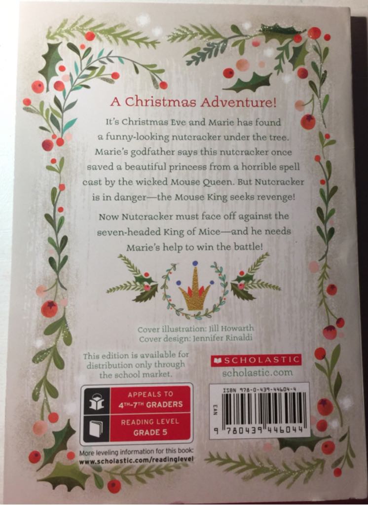 Nutcracker - Jr Chapter Book - 3 Copies - New 2024 - Rita Balducci (Scholastic Paperbacks - Paperback) book collectible [Barcode 9780439446044] - Main Image 2