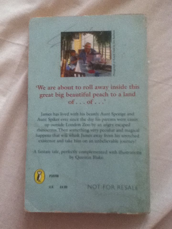 James And The Giant Peach  (Penguin Group - Paperback) book collectible - Main Image 2