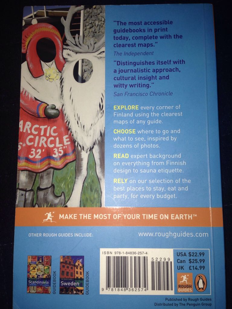 The Rough Guide to Finland - RG book collectible [Barcode 9781848362574] - Main Image 2