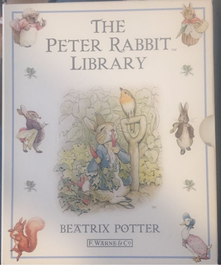The Peter Rabbit Library - Beatrix Potter (F. Warne & Co. - Hardcover) book collectible [Barcode 9780723282624] - Main Image 1