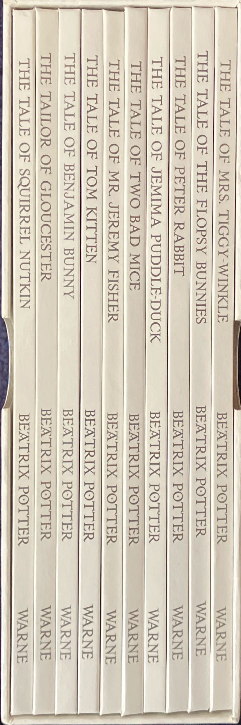 The Peter Rabbit Library - Beatrix Potter (Hardcover) book collectible [Barcode 9780723282785] - Main Image 2