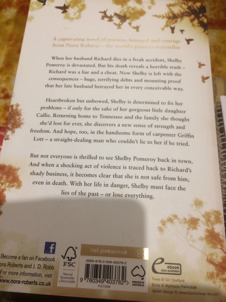 Liar, The - Nora Roberts (- Paperback) book collectible [Barcode 9780349403762] - Main Image 2