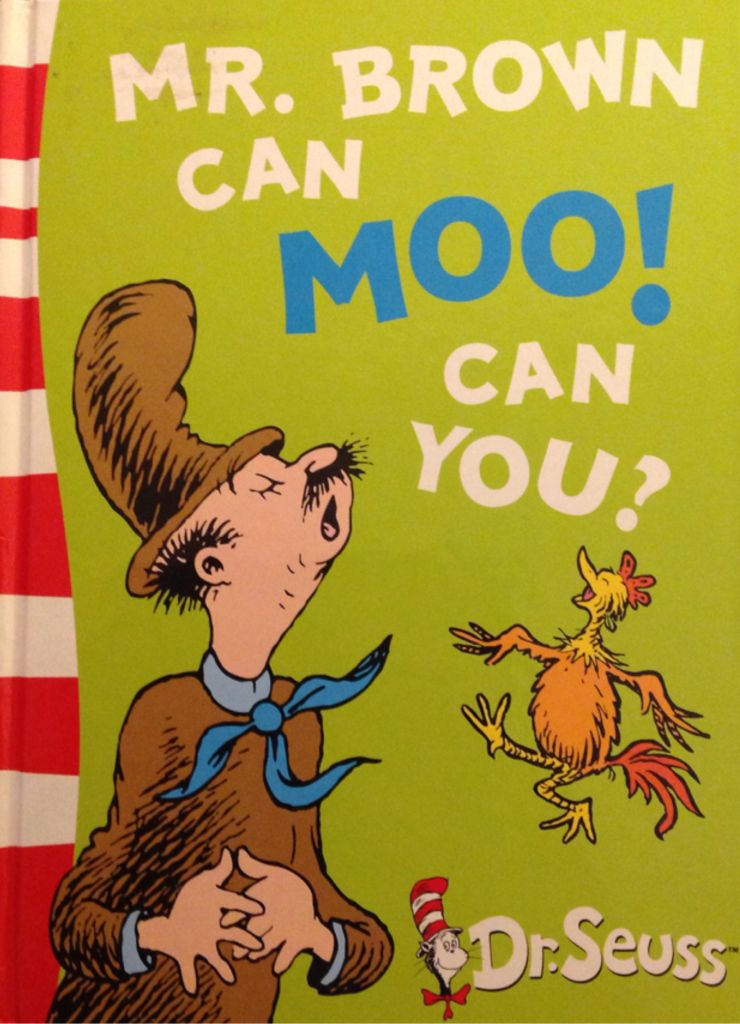 Mr Brown Can Moo! Can You? - Dr. Suess (- Hardcover) book collectible [Barcode 9780007817917] - Main Image 1