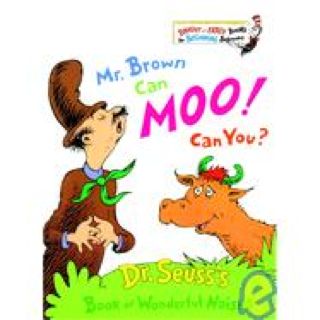 Dr. Seuss: Mr Brown Can Moo! Can You? - Dr. Seuss (Random House - Hardcover) book collectible [Barcode 9780394806228] - Main Image 1