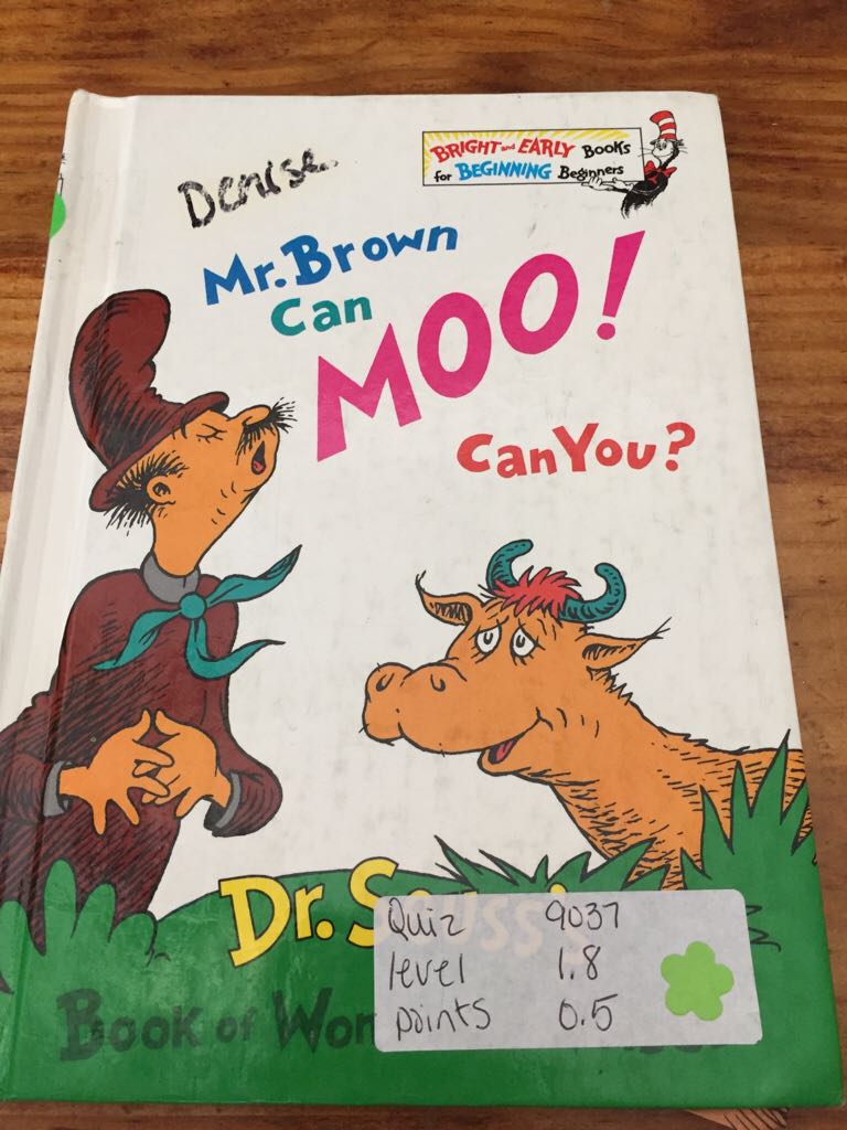 Mr Brown Can Moo! Can You?  book collectible - Main Image 1