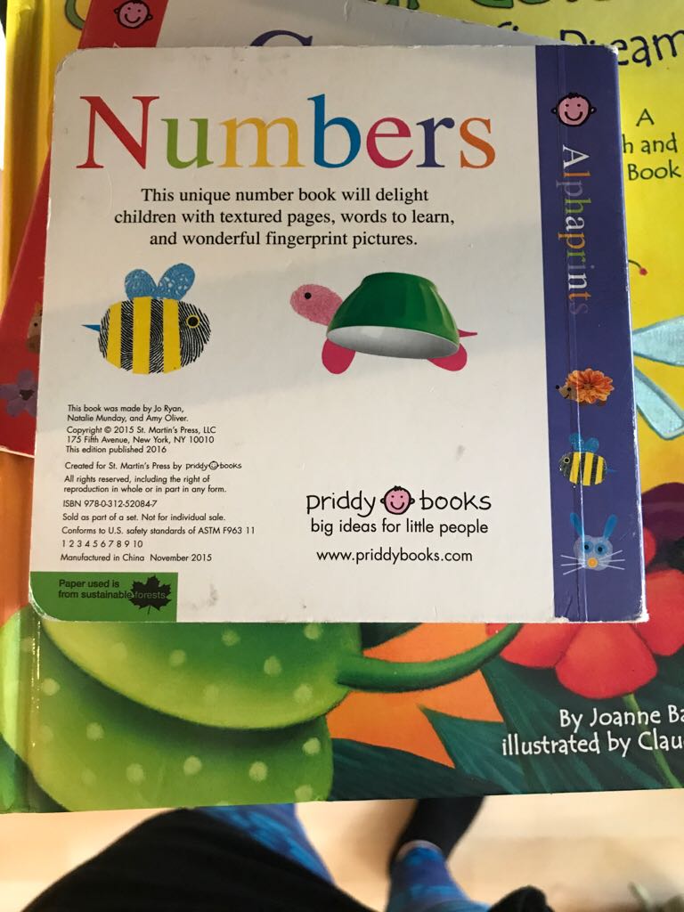 Numbers - Ann Montague-Smith book collectible [Barcode 9780312520847] - Main Image 2