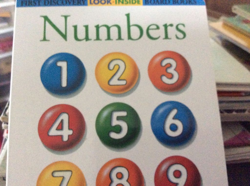Numbers - Ann Montague-Smith (Cartwheel Books) book collectible [Barcode 9780439297288] - Main Image 1