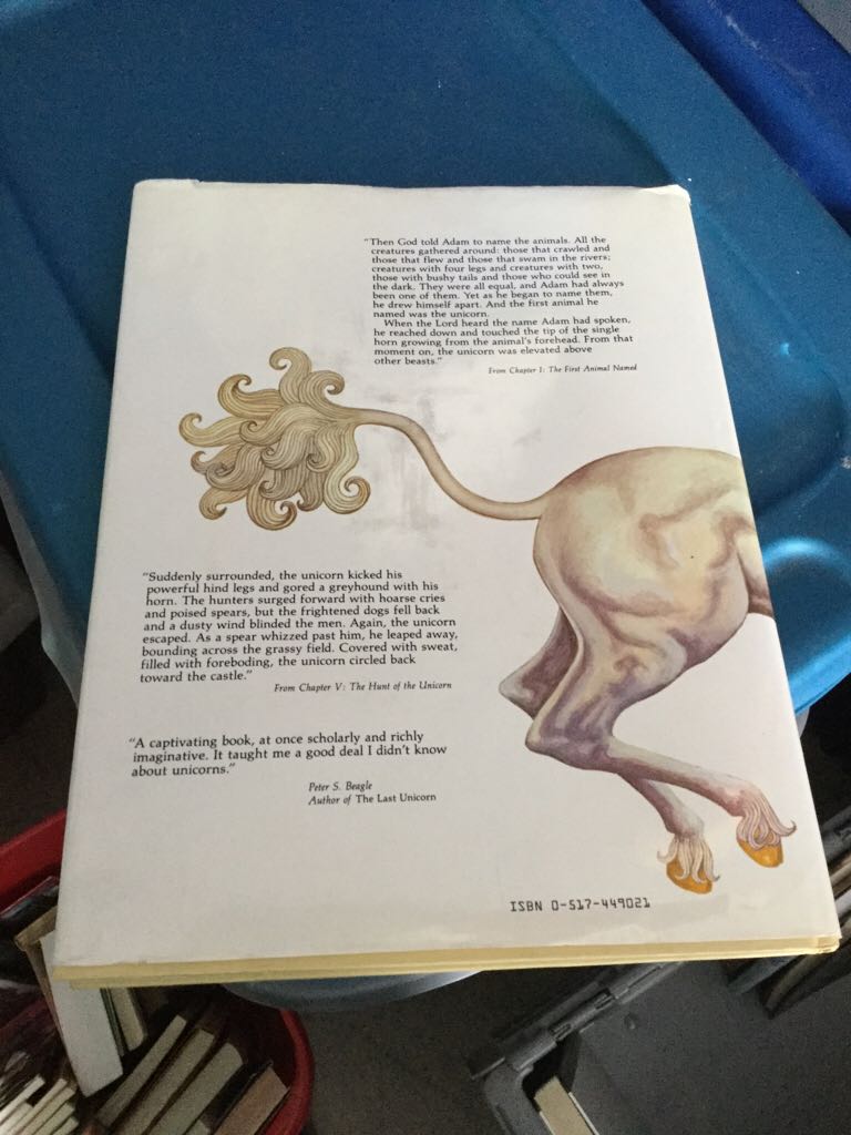 The Unicorn - Nancy Hathaway (Random House Value Pub - Hardcover) book collectible [Barcode 9780517449028] - Main Image 2