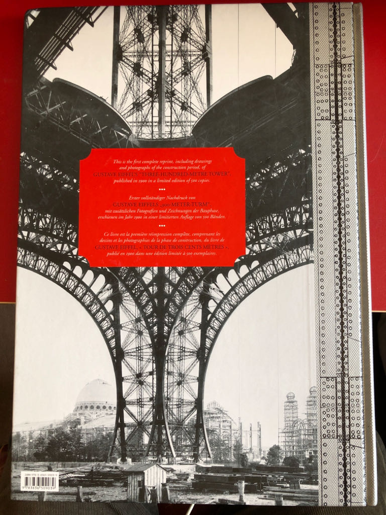 Gustav Eiffel, The Eiffel Tower -978-3-8365-0903-9 () - Segundo Cardona (Taschen - Hardcover) book collectible [Barcode 9783836509039] - Main Image 2