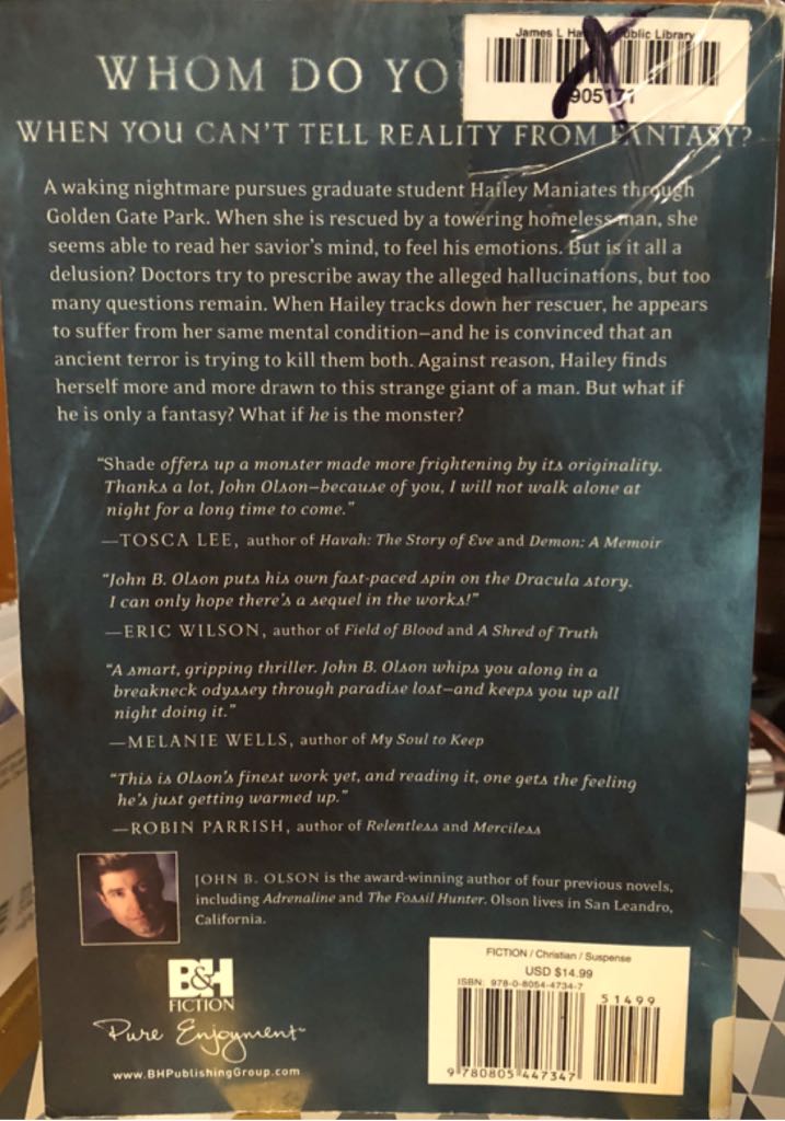 Shade - John B. Olson (B&H Publishing Group - Paperback) book collectible [Barcode 9780805447347] - Main Image 2