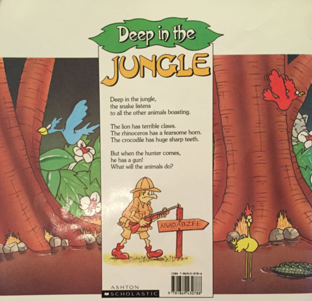 Deep in the Jungle - Slater Redhead (Scholastic - Paperback) book collectible [Barcode 9781869430788] - Main Image 2