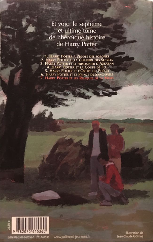 Harry Potter Et les Reliques de la Mort - J.k. Rowling (Gallimard - Library Binding) book collectible [Barcode 9782070615360] - Main Image 2