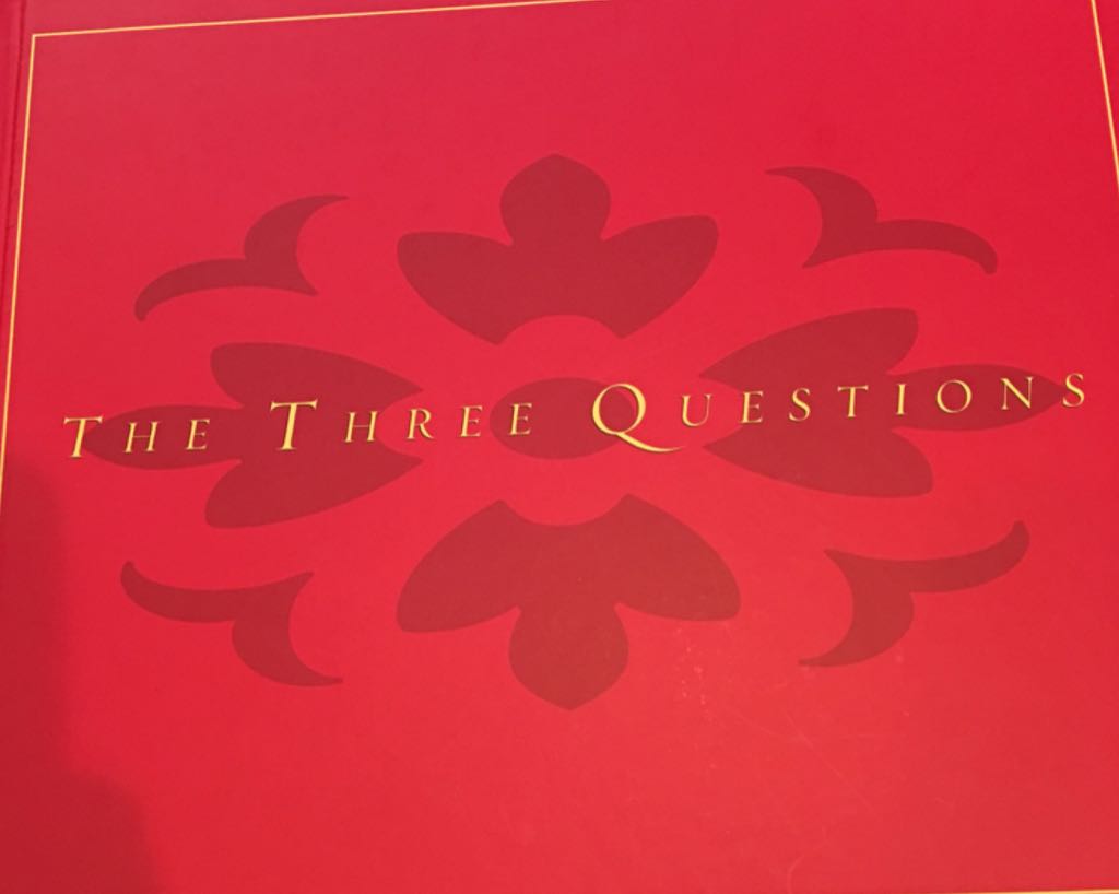 The Three Questions - J. Muth book collectible - Main Image 1