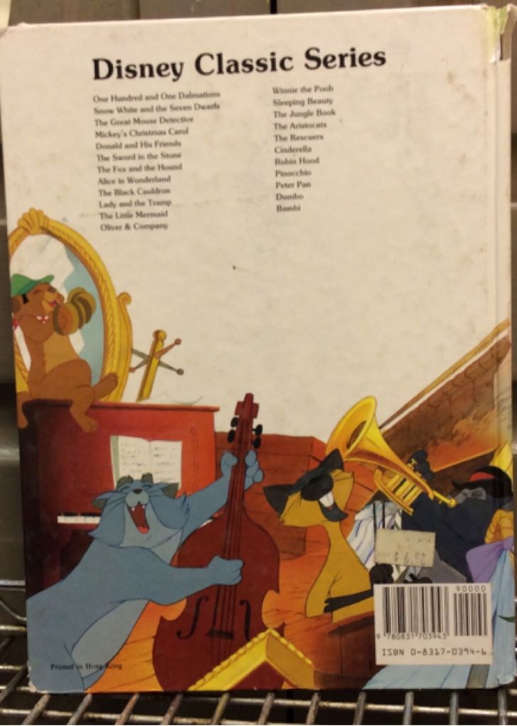 Aristocats - Walt Disney (Twin Books/Gallery Books - Hardcover) book collectible [Barcode 9780831703943] - Main Image 2