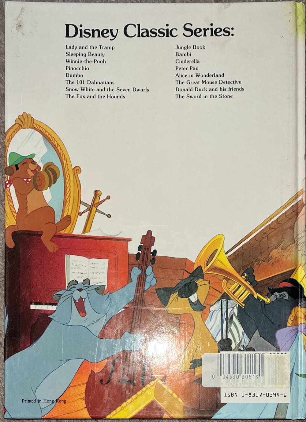 Aristocats - Walt Disney (Twin Books/Gallery Books - Hardcover) book collectible [Barcode 9780831703943] - Main Image 3