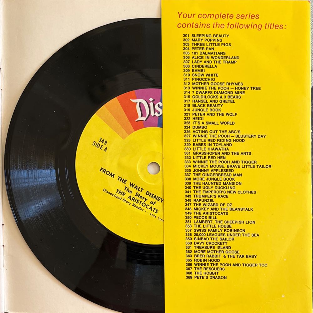 The Aristocats - Walt Disney (Western Publishing Company Inc. - Paperback) book collectible - Main Image 4