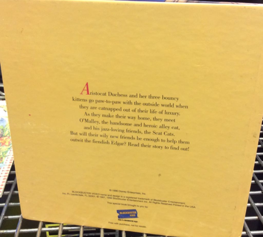 The Aristocats - Walt Disney book collectible - Main Image 2