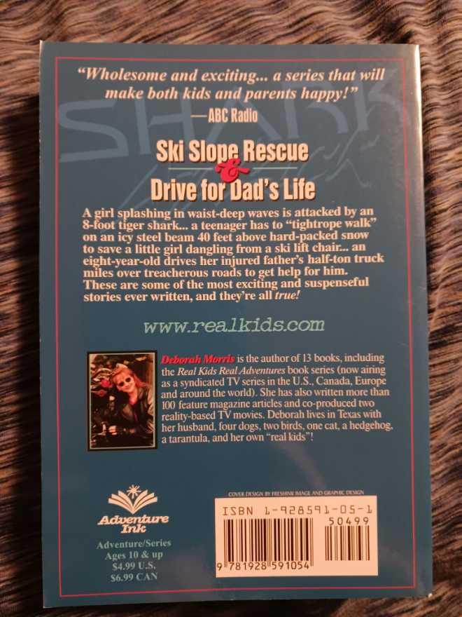 Real Kids Real Adventures #1 Shark Attack - Deborah Morris (Real Kids Real Adventures) book collectible [Barcode 9781928591054] - Main Image 2