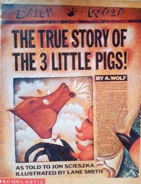 The True Story Of The 3 Little Pigs - Jon Scieszka (Scholastic Inc. - Paperback) book collectible [Barcode 9780590443579] - Main Image 1