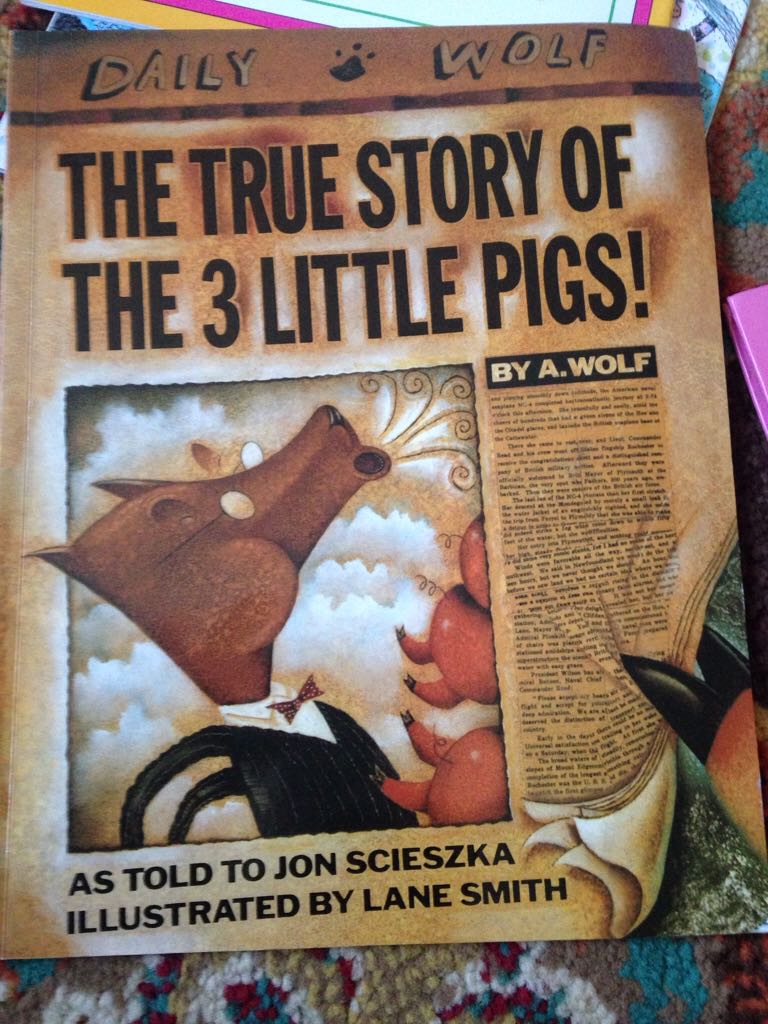 The True Story Of The 3 Little Pigs - Jon Scieszka book collectible [Barcode 9781606172070] - Main Image 1