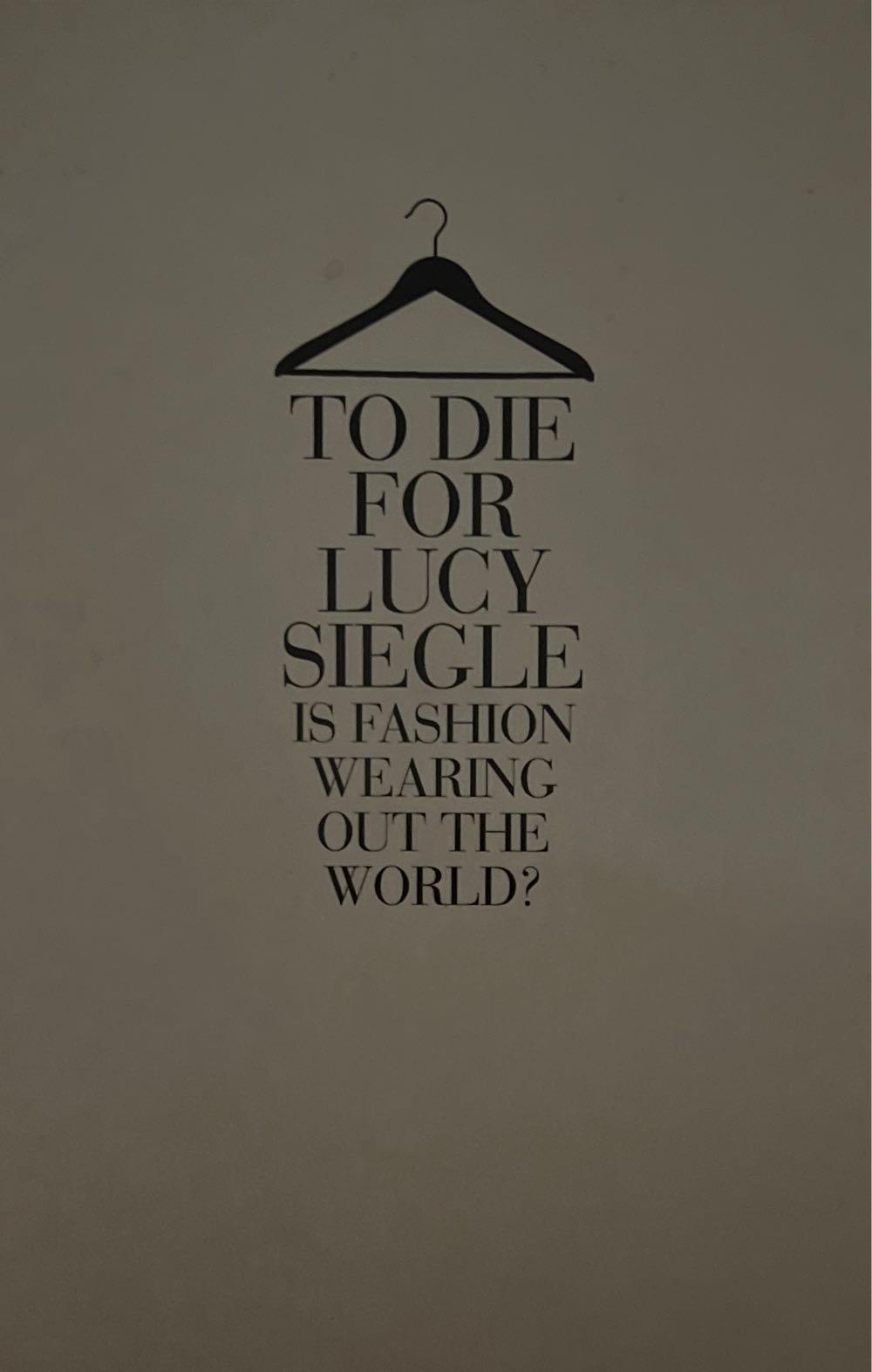 To Die For - Lucy Siegle (HarperCollins UK - Paperback) book collectible [Barcode 9780007264094] - Main Image 2