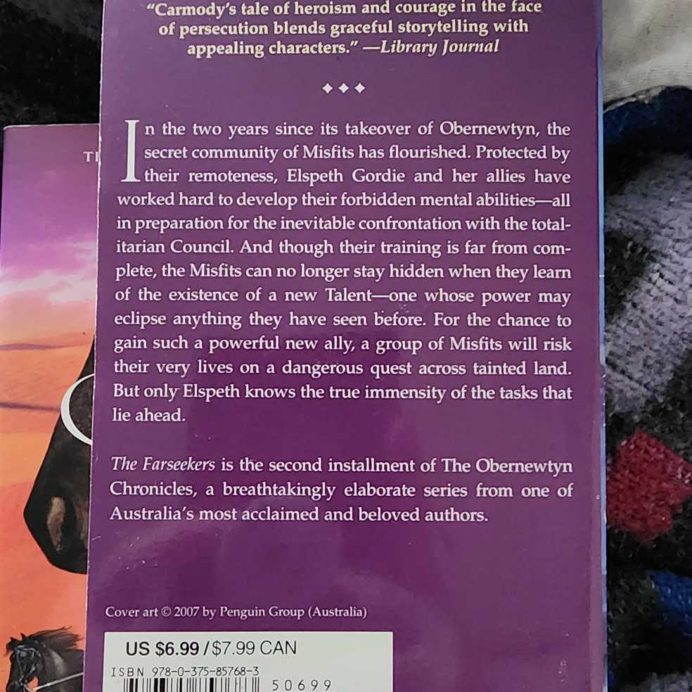 2: Farseekers, The - Isobelle Carmody (A Random House - Paperback) book collectible [Barcode 9780375857683] - Main Image 2