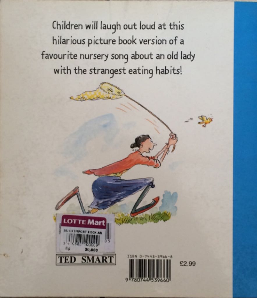 There Was an Old Lady Who Swallowed a Fly  (Walker Books - Paperback) book collectible [Barcode 9780744539660] - Main Image 2