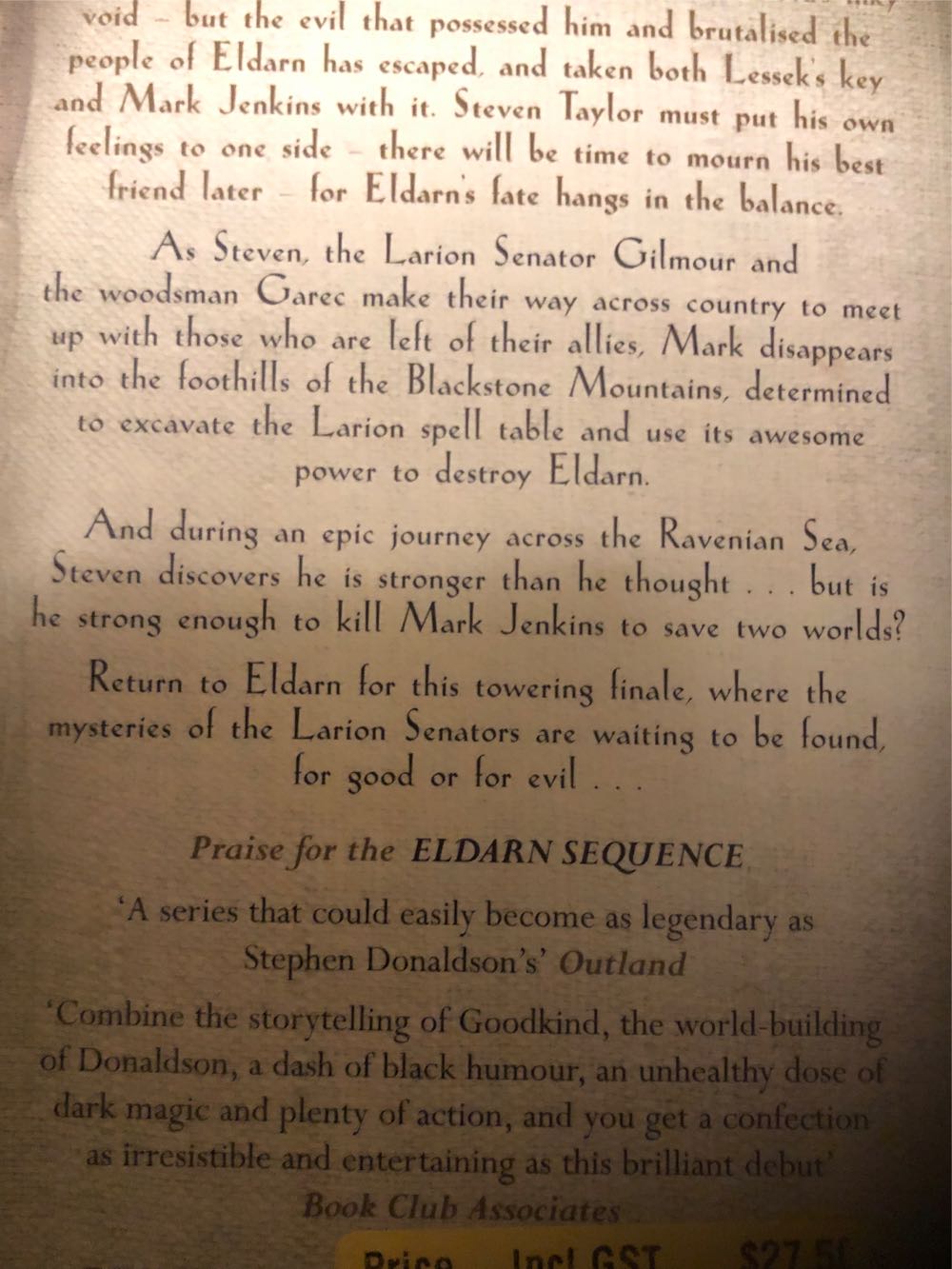 The Larion Senators | Robert Scott,Jay GordonBook - Robert Scott book collectible [Barcode 9780575082823] - Main Image 2