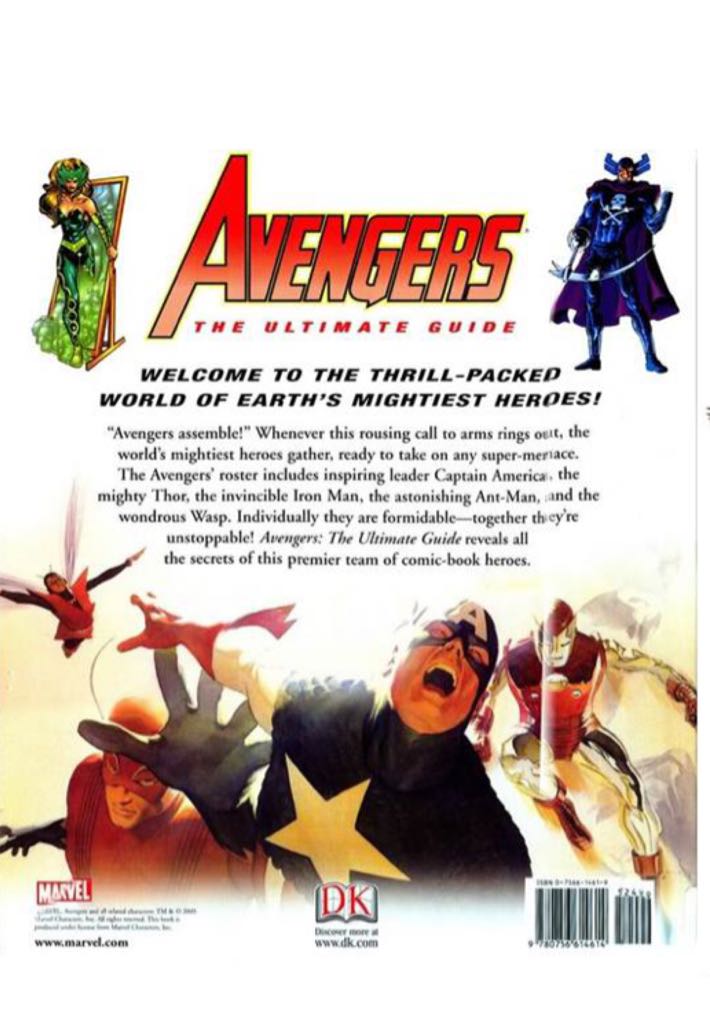 Avengers: The Ultimate Guide - Tom Defalco (DK Publishing - Hardcover) book collectible [Barcode 9780756614614] - Main Image 2