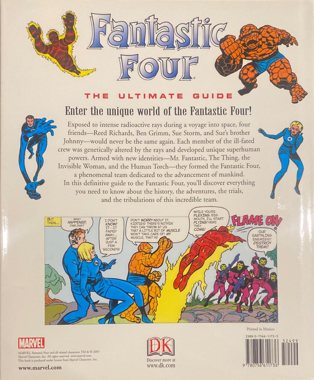 MCUG: Fantastic Four - Tom Defalco (Dk - Hardcover) book collectible [Barcode 9780756611736] - Main Image 2