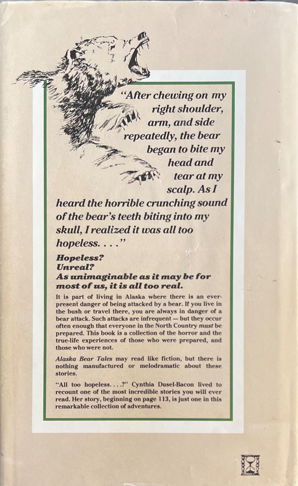 Alaska Bear Tales - Larry Kanut (Alaska Northwest Publishing Company - Hardcover) book collectible [Barcode 9780882402321] - Main Image 3