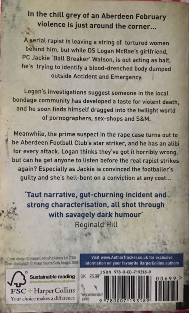 Broken Skin - Stuart MacBride (HarperCollins - Paperback) book collectible [Barcode 9780007193189] - Main Image 2