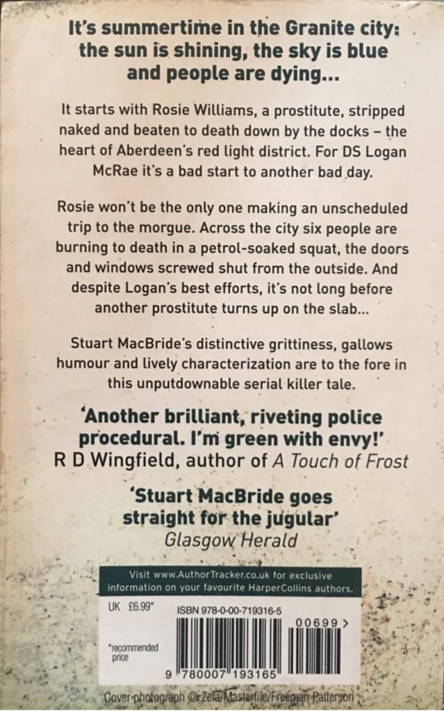 Dying Light - Stuart MacBride (HarperCollins - Paperback) book collectible [Barcode 9780007193165] - Main Image 2