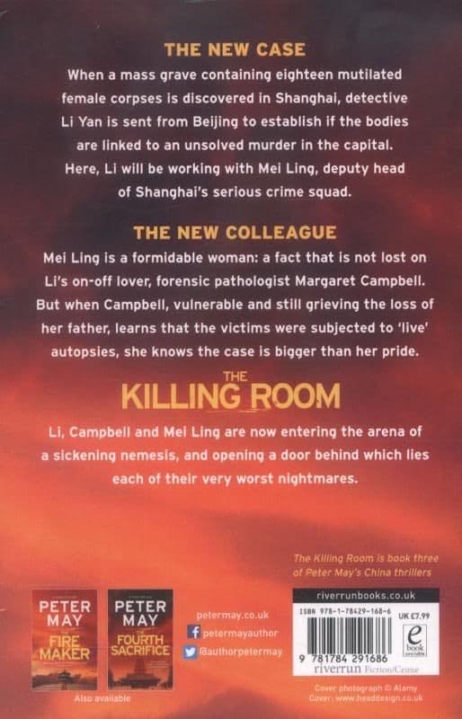The Killing Room **** - Peter May (riverrun - Paperback) book collectible [Barcode 9781784291686] - Main Image 2